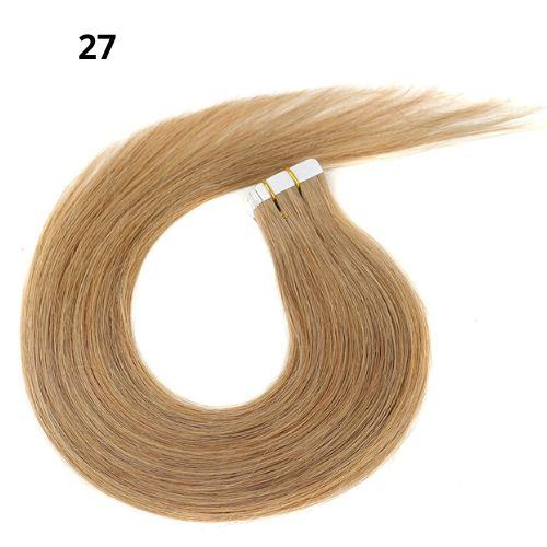 Natural Human Hair Extensions 20pcs - Misthere K.