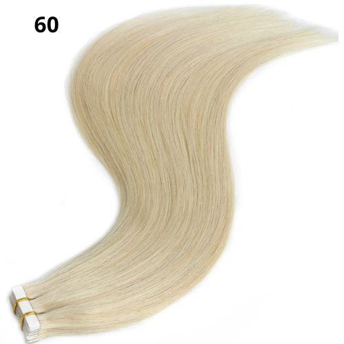 Natural Human Hair Extensions 20pcs - Misthere K.