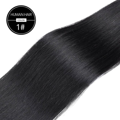 Natural Human Hair Extensions 20pcs - Misthere K.