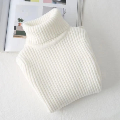 Girl's Winter Turtleneck Knitted Sweaters