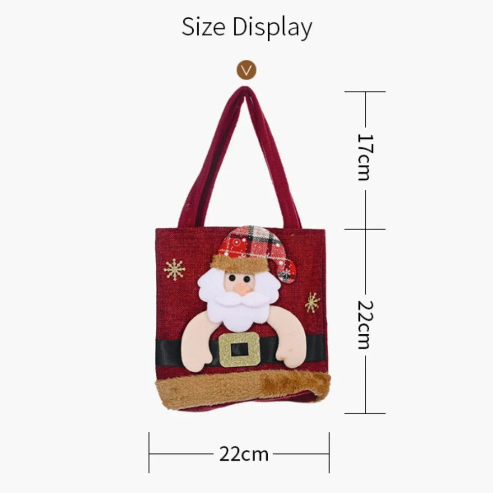 Snowman Bear Christmas Gift Bags