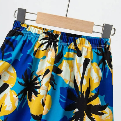 Children's Summer Thin Beach Shorts Pants.