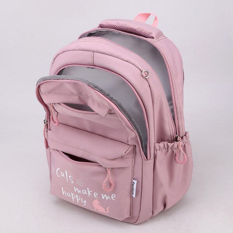 Waterproof Teens College School Bags - Misthere K.