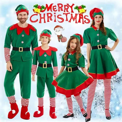 Children's and Adult Christmas Party Clothing Sets