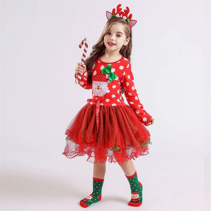 Girls Christmas Dress costume