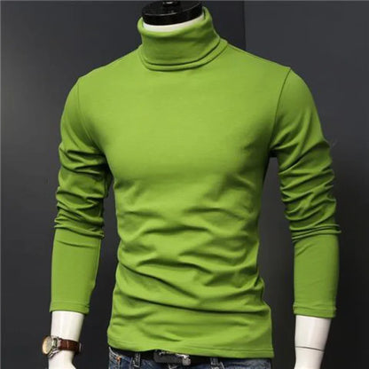 Men's Long Sleeve mock Turtleneck