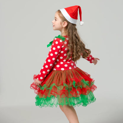 Girls Christmas Dress costume