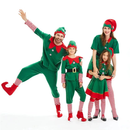 Children's and Adult Christmas Party Clothing Sets