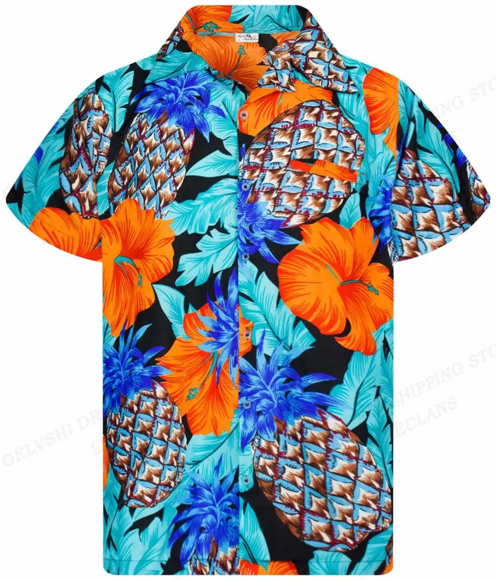 Tropical Hawaiian Shirt for Men