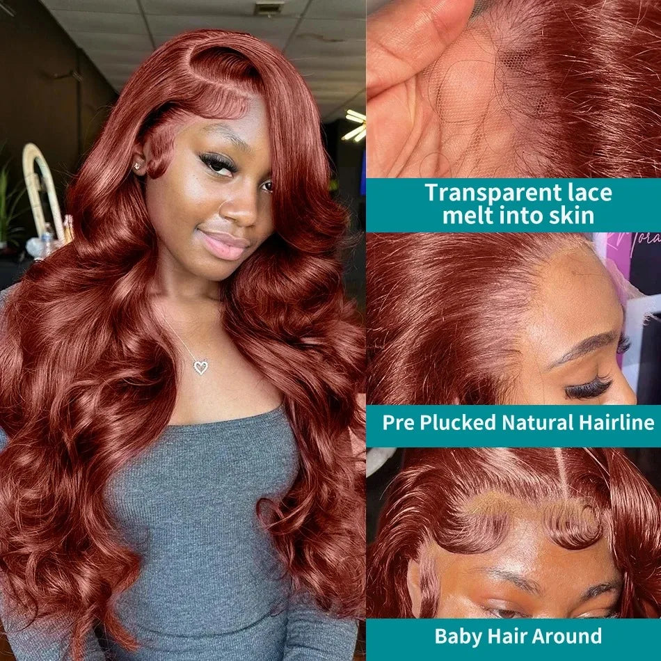 Lace Frontal Human Hair Wig HD Brazilian Remy Hair wig