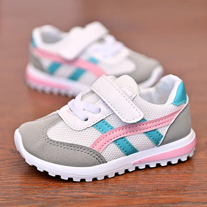 Children Mesh Sneakers Comfortable Breathable Running Shoes