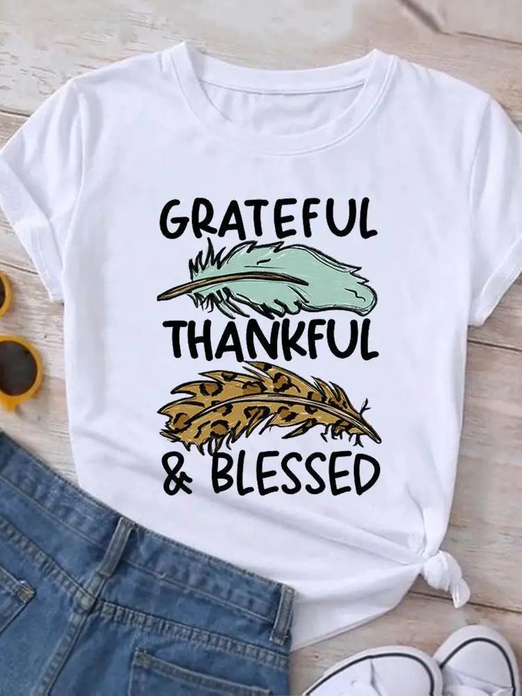 Pumpkin Thanksgiving Fall Autumn  T-shirt