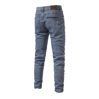 Men's Slim Fit Straight Denim Jeans Pants