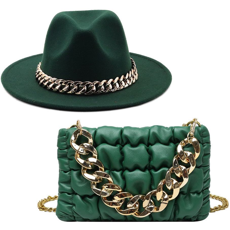 New Party Hat and Bag For Women - Misthere K.