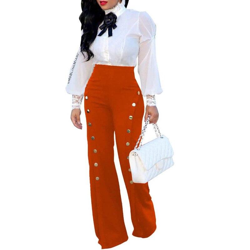 High Waist Elegant Pantalon Femme Oversized - Misthere K.