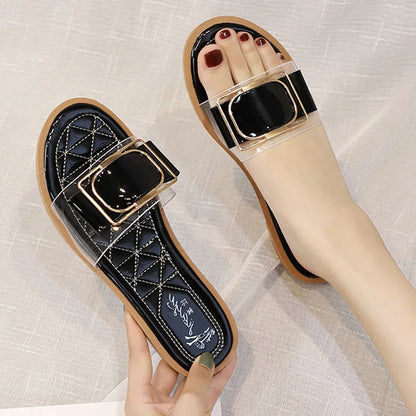 Luxury Slippers Woman Fashion Rhinestone