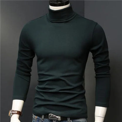 Men's Long Sleeve mock Turtleneck