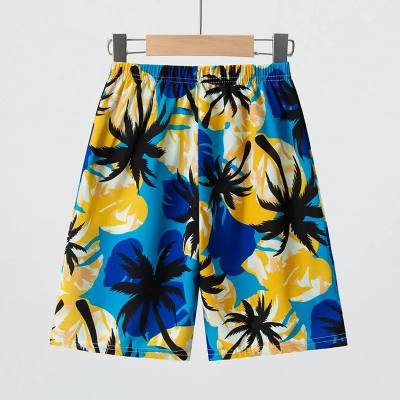 Children's Summer Thin Beach Shorts Pants.