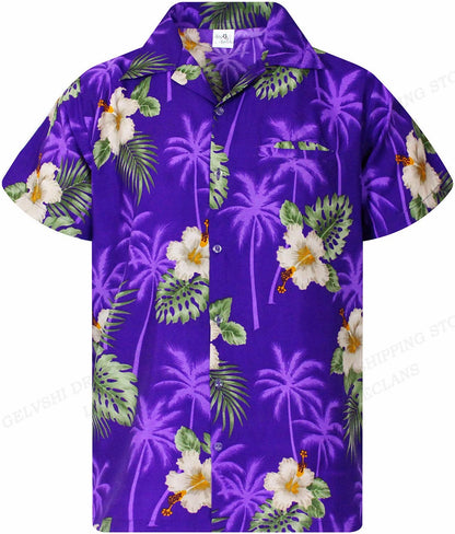 Tropical Hawaiian Shirt for Men