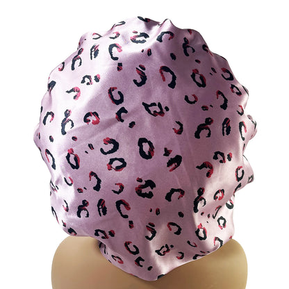 Women's large bonnet with tie band