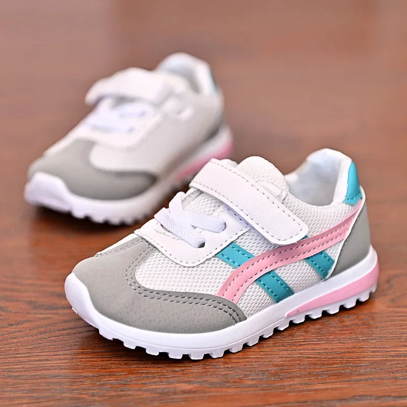 Children Mesh Sneakers Comfortable Breathable Running Shoes