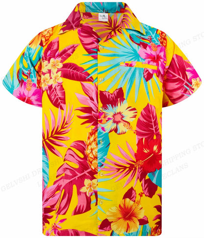 Tropical Hawaiian Shirt for Men