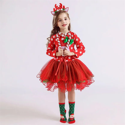 Girls Christmas Dress costume