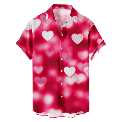 Men's Summer Valentine Day Shirt