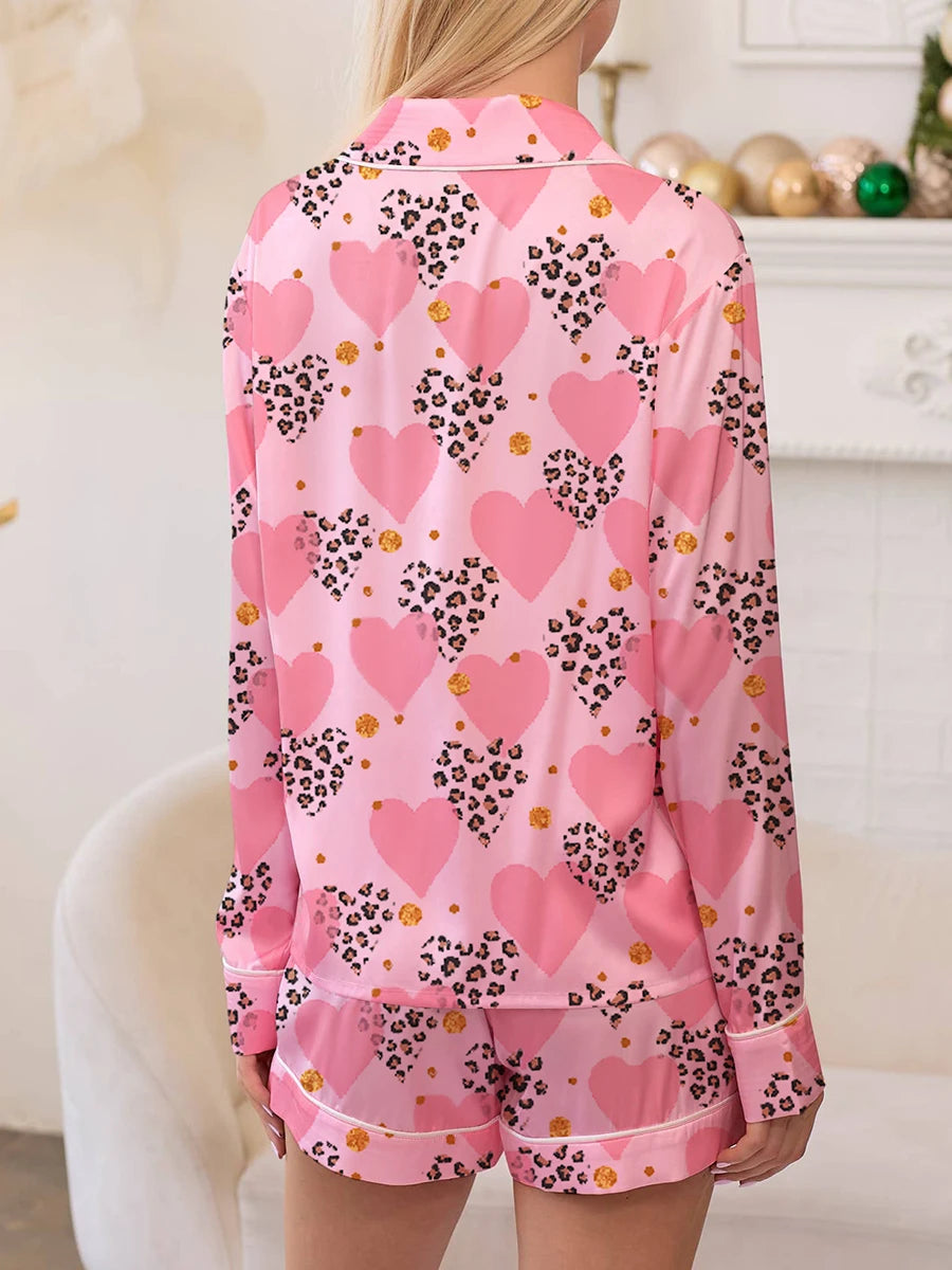 Women's Valentine Day Pajama Set