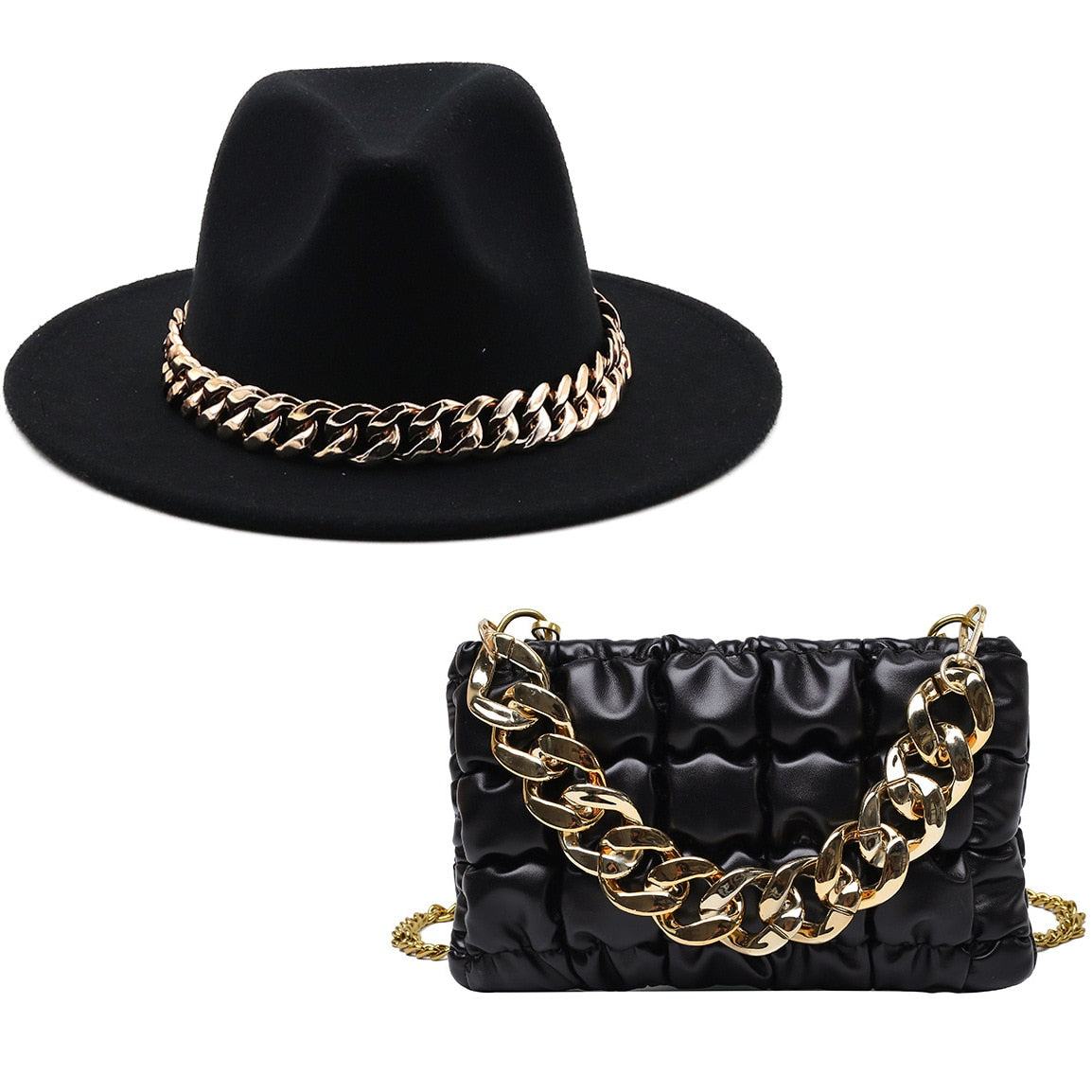 New Party Hat and Bag For Women - Misthere K.