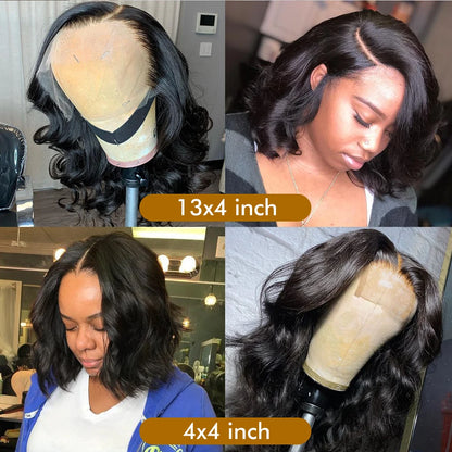 13x4 Lace Frontal Brazilian Human Hair Wigs