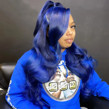 Body wave Colored Brazilian Human Hair wigs