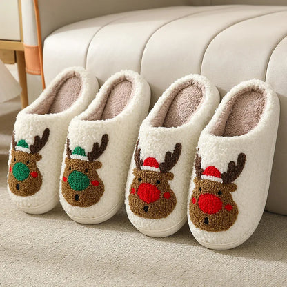 Women's Winter Christmas Warm Slippers