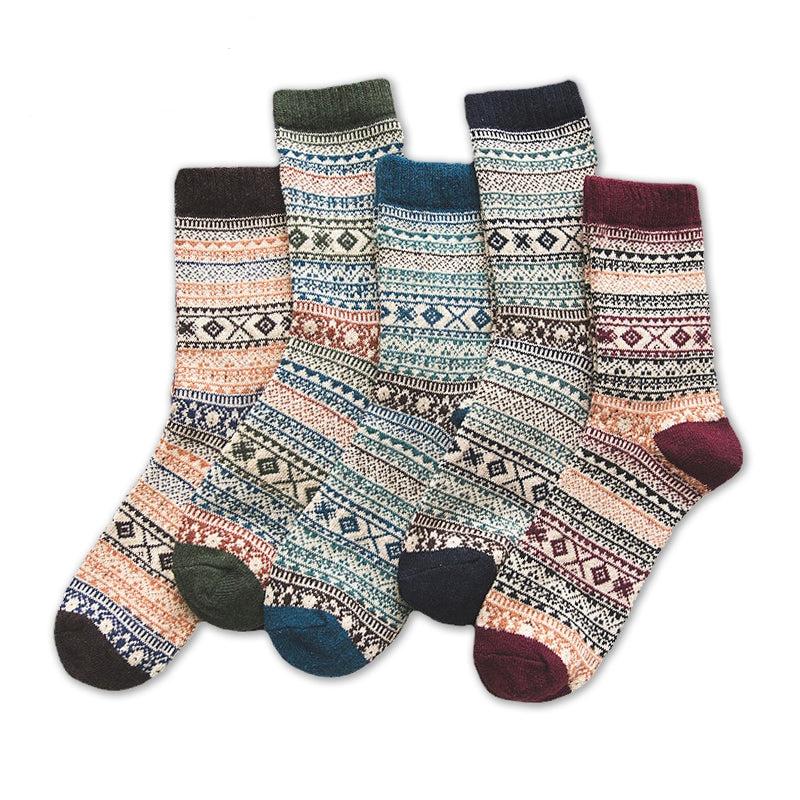 5 Pairs Winter Men's Socks