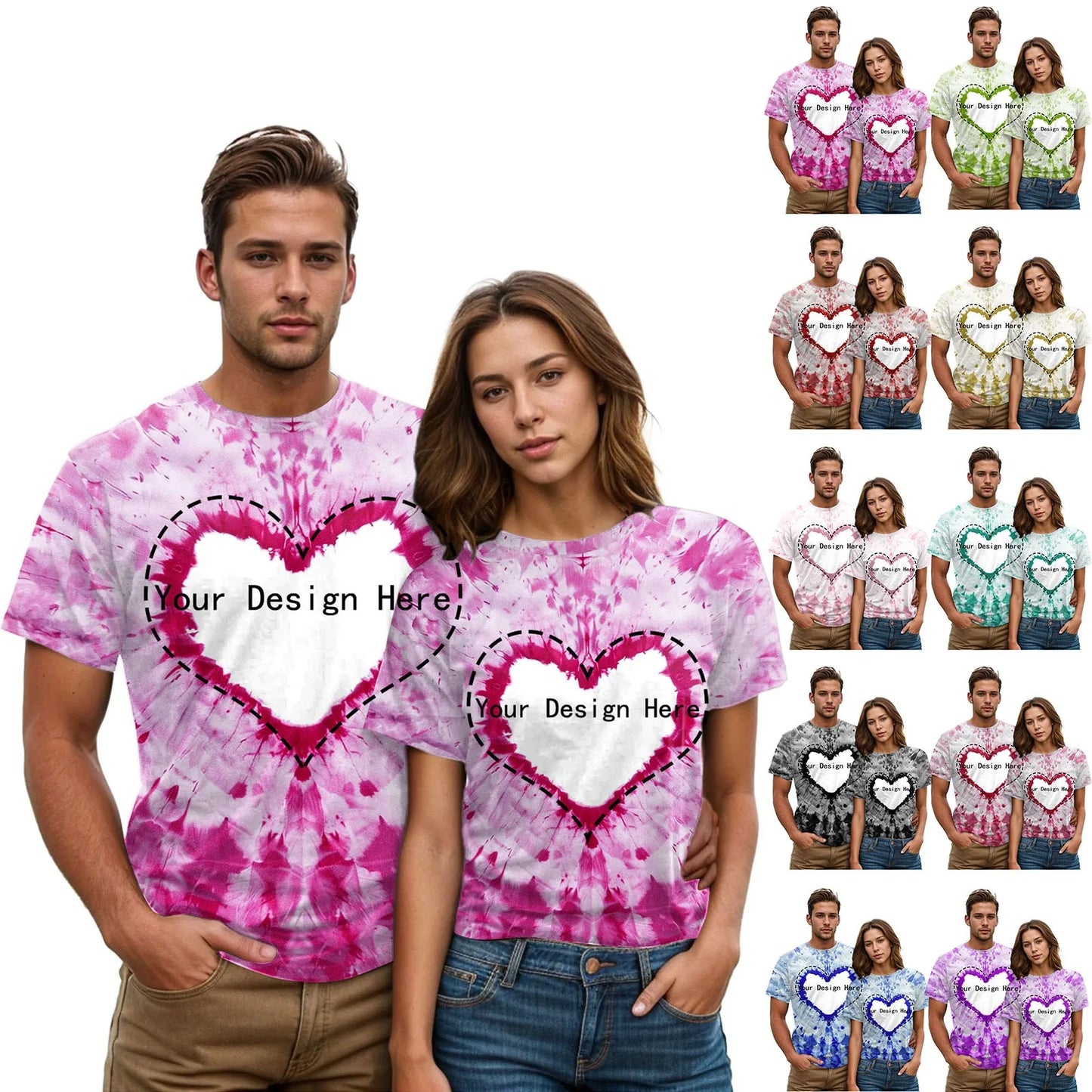 Men's Happy Valentine's Day Short Sleeve T-Shirt