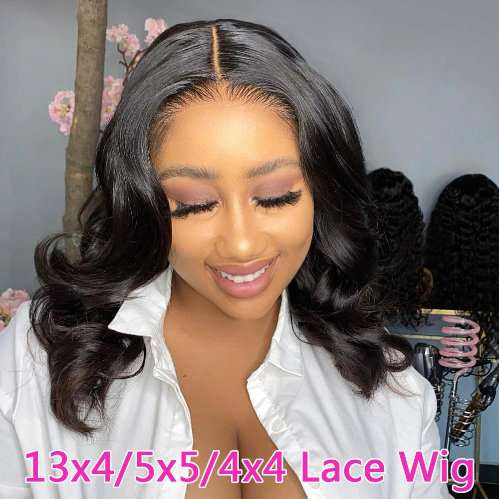 13x4 Lace Frontal Brazilian Human Hair Wigs