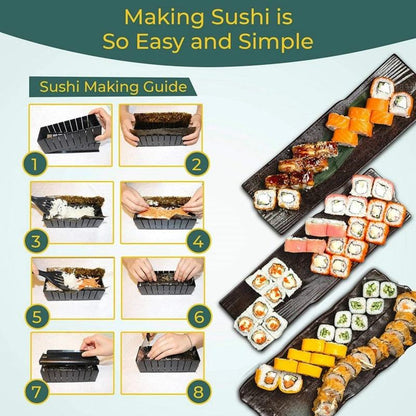 10 Pcs/Set DIY Sushi Making Kit RollMisthere K. - All rights reserved