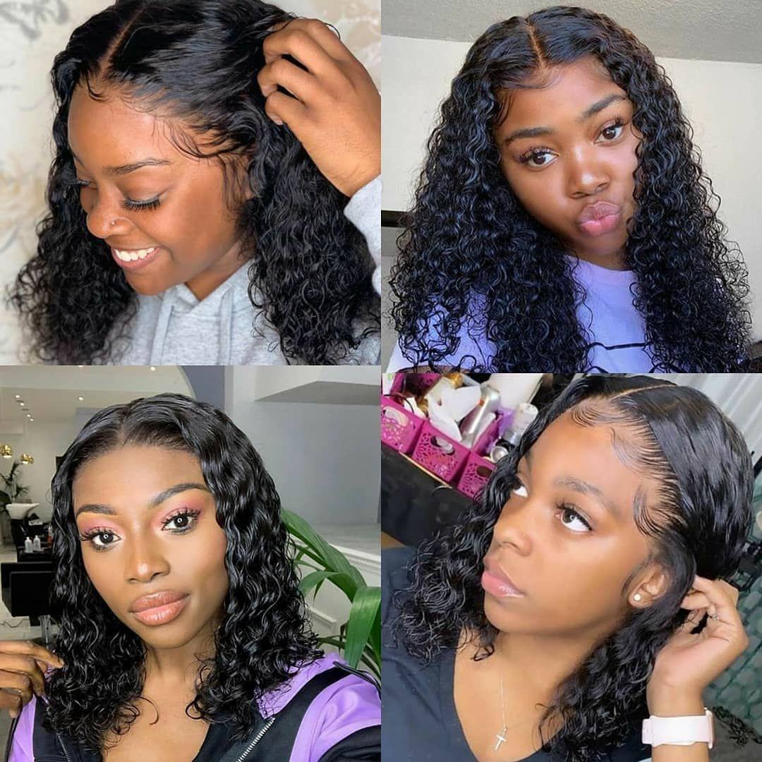 100% Human Hair Deep Wave Lace Front WigMisthere K. - All rights reserved