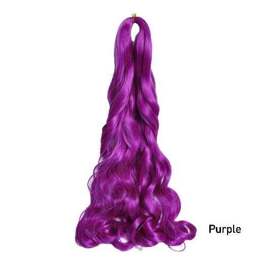 14 18 22 Inch Synthetic French Curly Crochet BraidsMisthere K. - All rights reserved