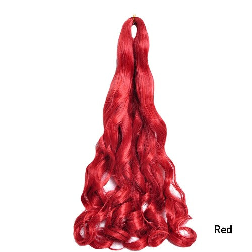 14 18 22 Inch Synthetic French Curly Crochet BraidsMisthere K. - All rights reserved