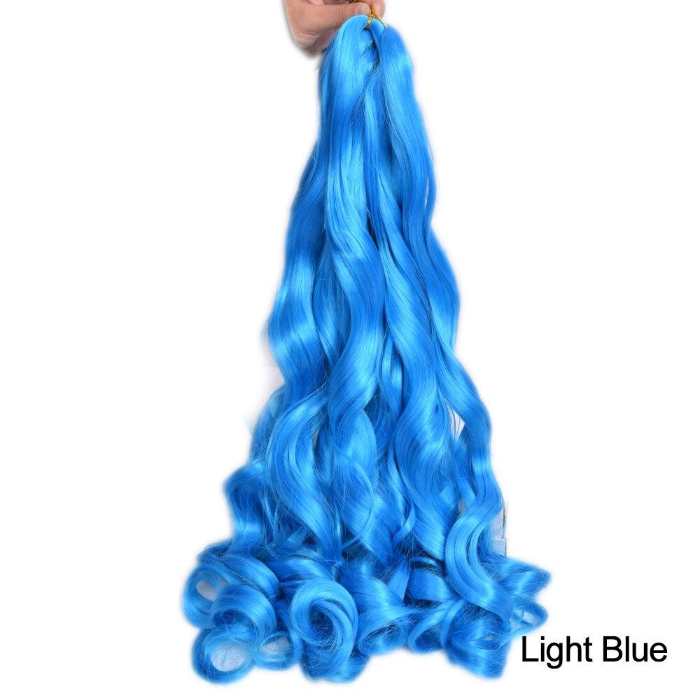 24inch Synthetic Loose Wave Spiral Curl Braid HairMisthere K. - All rights reserved