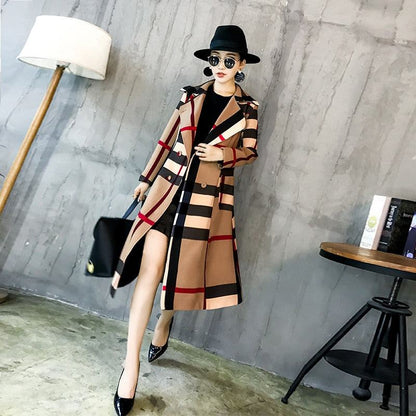 Women's Autumn And Winter Long Sleeve Coat - Misthere K.