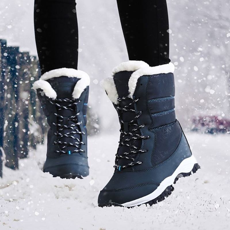 Parent-Child Waterproof and Warm Winter Boots - Misthere K.