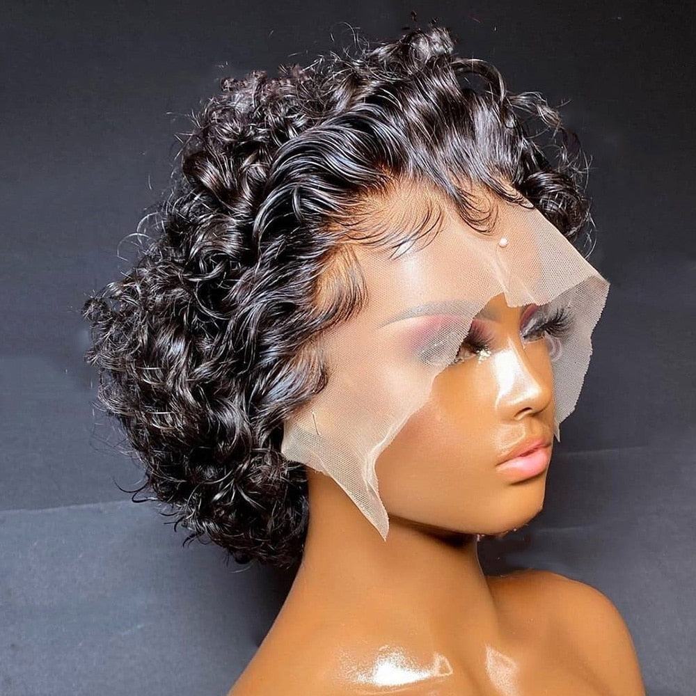 Water Deep Wave Lace Front Wig For Women - Misthere K.