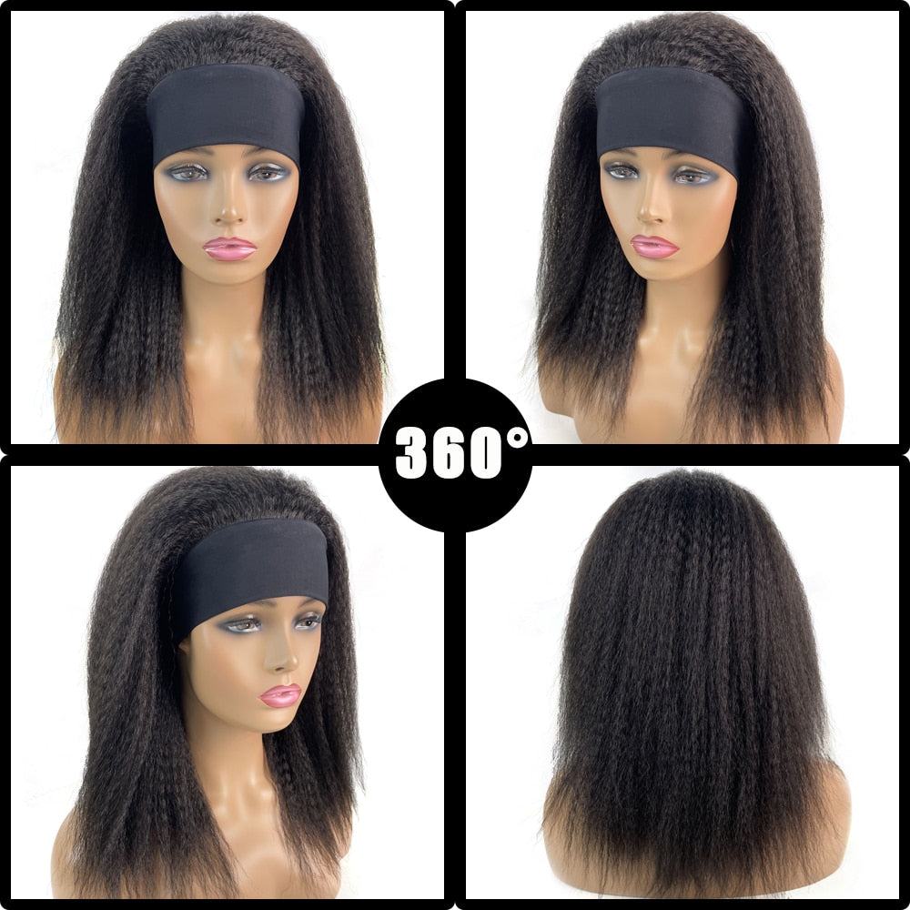 Women's Natural Black Afro Wig - Misthere K.