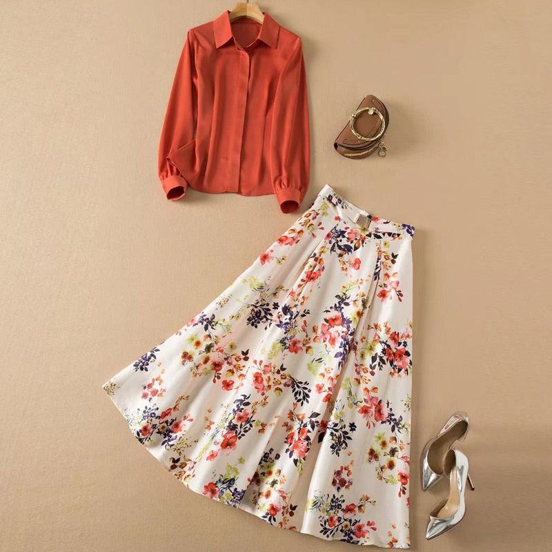 High Quality Casual Elegant Vintage Women Sets - Misthere K.