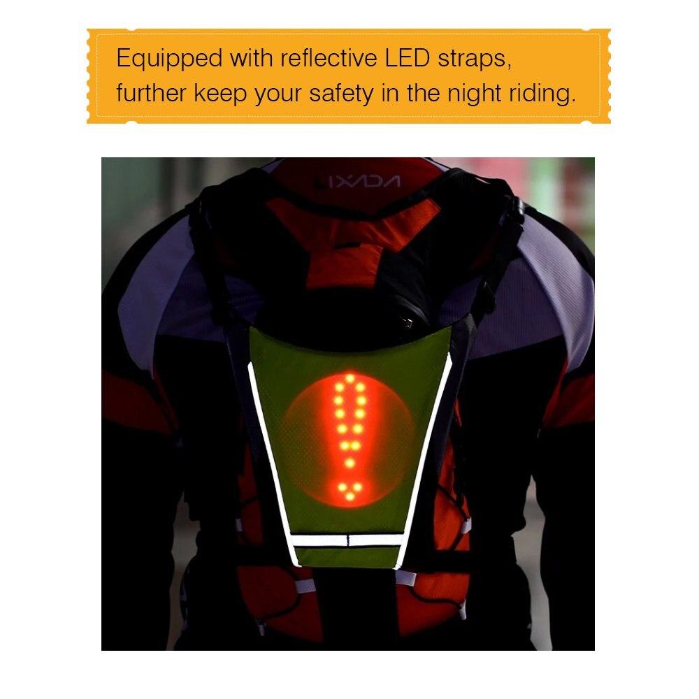 Riding Running Lighting Vest Safety Reflective Warning Vests new. - Misthere K.