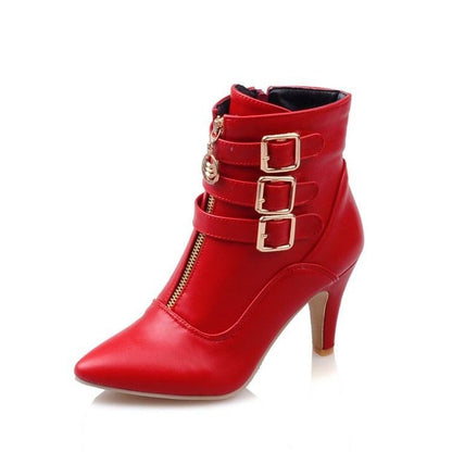 Ladies High Heels Spring Boots - Misthere K.