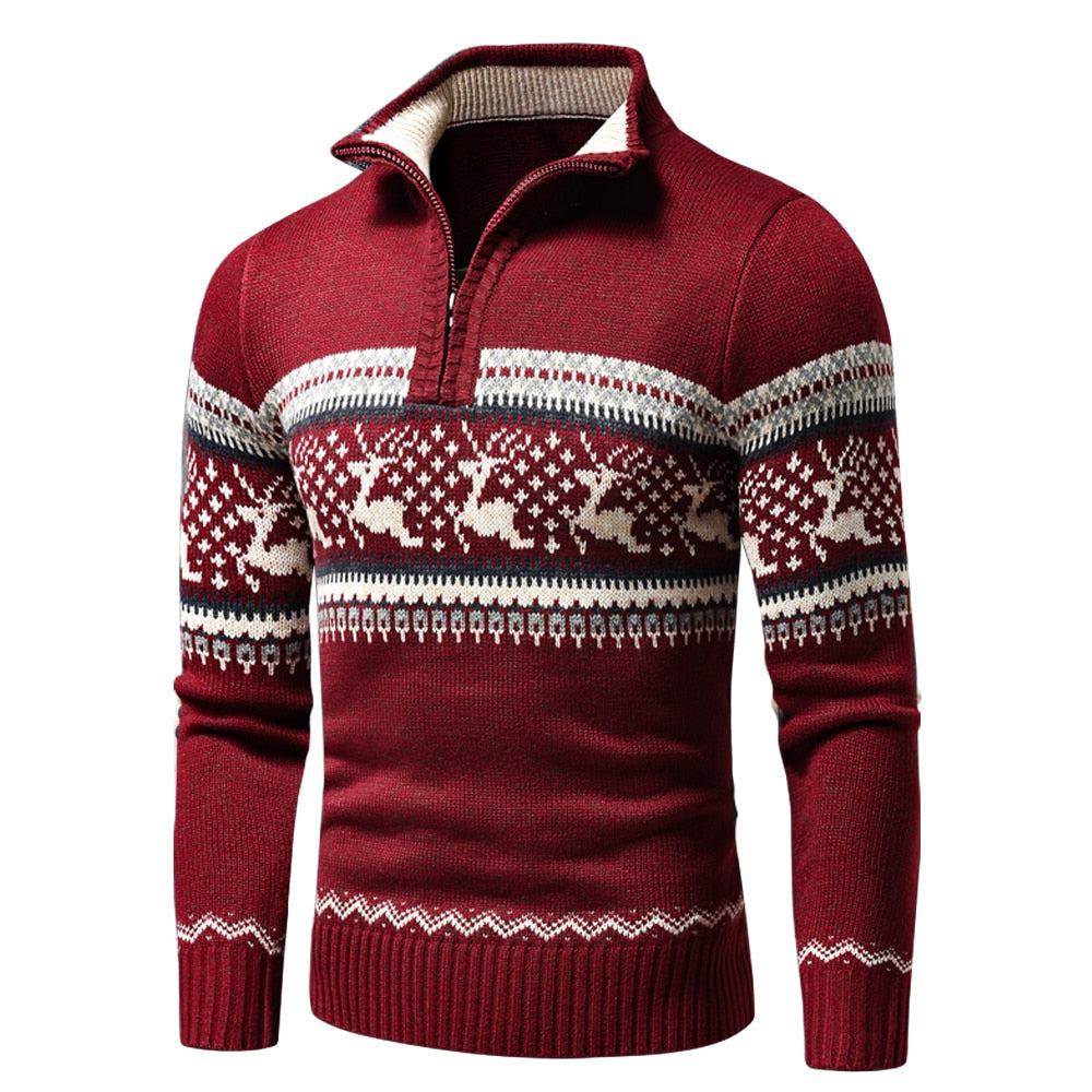 Men Chrismas Cardigan Jacket - Misthere K.