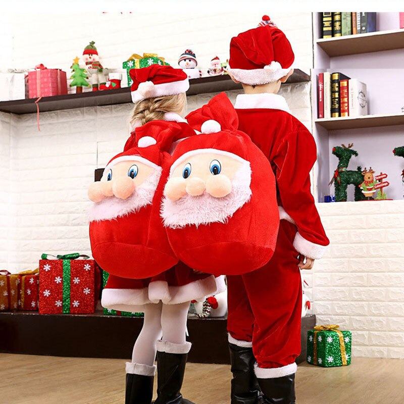 Kids Christmas Cosplay Santa Claus Costume 3/4 pieces set - Misthere K.